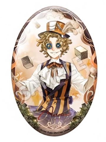 杂技演员椭圆徽章-千年书旅系列