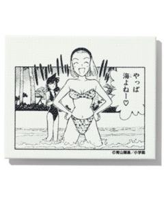 铃木园子&毛利兰1冰箱贴-原画画布系列第2弹