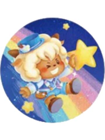 沸羊羊星星徽章-奇思妙想嘉年华20周年快闪
