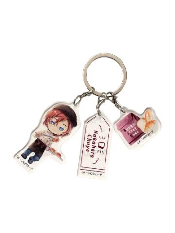 中原中也挂件-绘本风面包店Q版系列