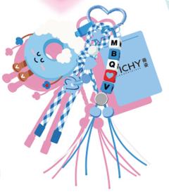 薇姿代言钥匙扣