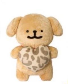 豹纹心心小金毛-日本快闪25cm公仔