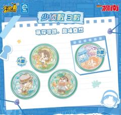 吉田步美双面糖果徽章-永夜序曲快闪系列-资料图