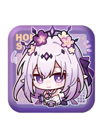 遐蝶方形徽章-帕姆展览馆系列