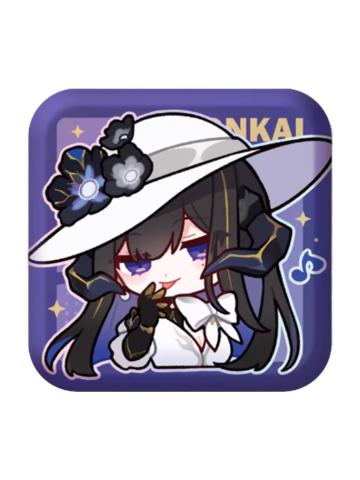 大丽花方形徽章-帕姆展览馆系列