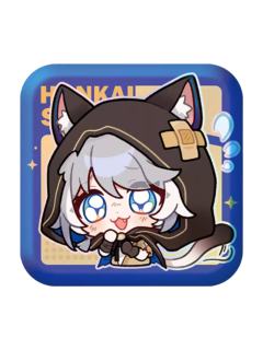 赛飞儿方形徽章-帕姆展览馆系列