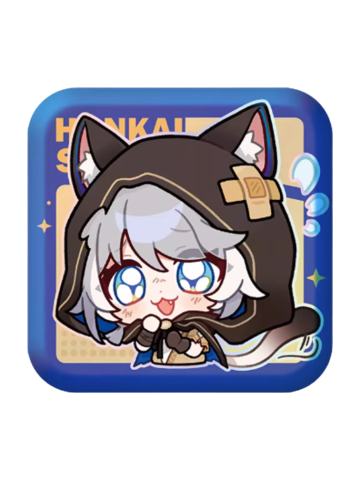 赛飞儿方形徽章-帕姆展览馆系列