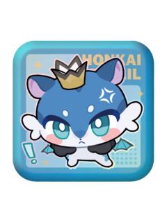 奇兽爵方形徽章-帕姆展览馆系列