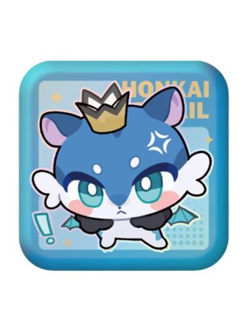 奇兽爵方形徽章-帕姆展览馆系列