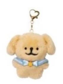 学生服小金毛-日本快闪8cm挂件