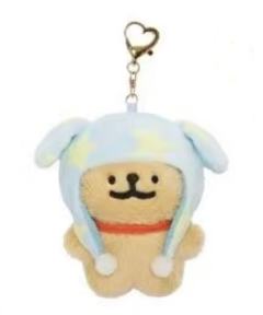 帽子小金毛-日本快闪8cm挂件