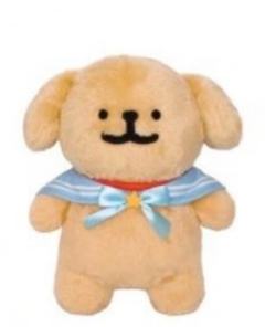 学生服小金毛-日本快闪25cm公仔