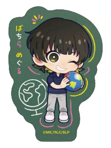 蜂乐回贴纸-study学习Q版系列