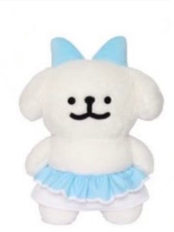 学生服小白-日本快闪25cm公仔