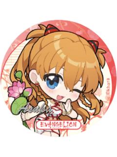 惣流·明日香·兰格雷Q版徽章-落花盈裳新中式主题快闪