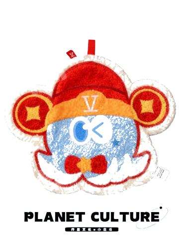 八花来财吸水巾