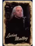 卢修斯·马尔福徽章-魔法之旅系列第三弹