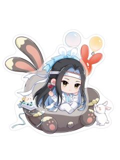 蓝忘机Q版冰箱贴-2026蓝忘机生贺系列