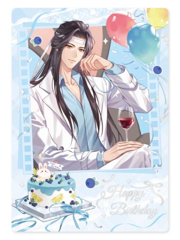 蓝忘机亚克力拍立得-2026蓝忘机生贺系列