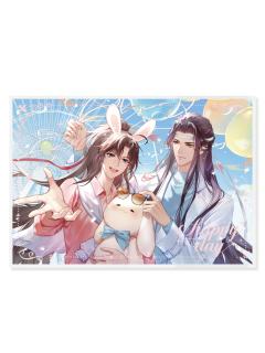 魏无羡&蓝忘机亚克力色纸-风软茸甜系列