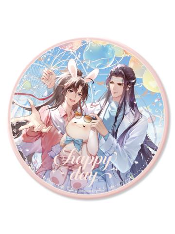 魏无羡&蓝忘机泡面吧唧-风软茸甜系列