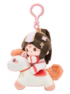 太子悦神毛绒挂件-以梦为马系列