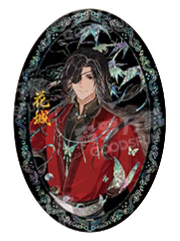 花城(隐藏款)螺钿椭圆徽章-五周年尘寰渡系列