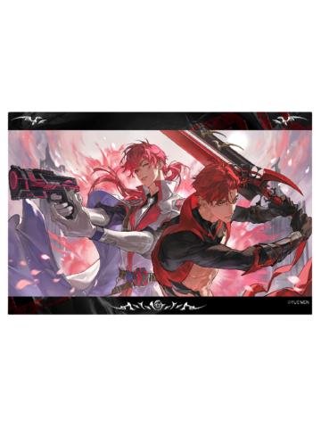 孙哲平&张佳乐亚克力色纸-繁花血景系列