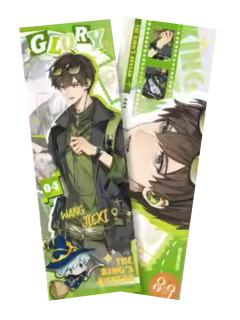 王杰希(隐藏款)镭射票-荣耀之旅系列