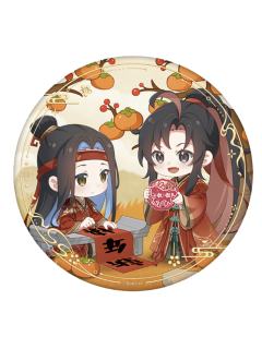 魏无羡&蓝忘机泡面吧唧-柿柿如意系列