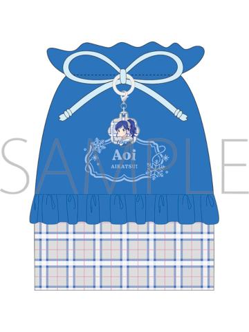 雾矢葵（束口袋）-英伦格纹裙风系列