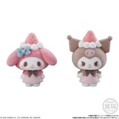 三丽鸥家族植绒草莓巧克力下午茶系列萌粒-资料图