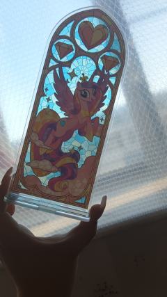 音韵公主彩窗立牌-奥迪双钻公主系列-资料图