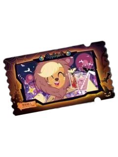 苹果嘉儿特典胶片卡-友谊的宝藏第3弹 梦魇狂欢之夜