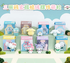 三丽鸥家族植绒摆件萌粒