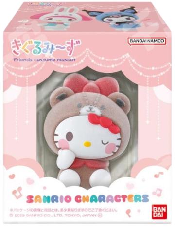 三丽鸥家族可爱植绒摆件萌粒