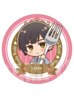 本田菊徽章-抱餐具系列