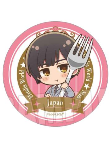 本田菊徽章-抱餐具系列