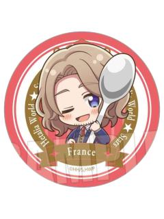 弗朗西斯·波诺弗瓦徽章-抱餐具系列