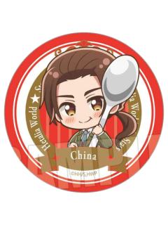 王耀徽章-抱餐具系列