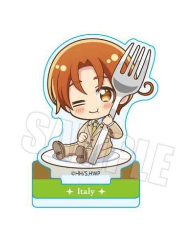 费里西安诺·瓦尔加斯立牌-抱餐具系列