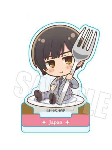 本田菊立牌-抱餐具系列