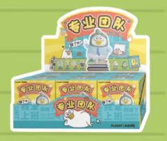 小刘鸭"专业团队"系列MINI盲盒-资料图