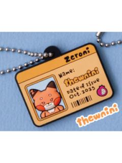 万代扭蛋id卡挂件3