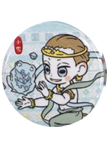 金蟾马口铁徽章-四季笙歌系列