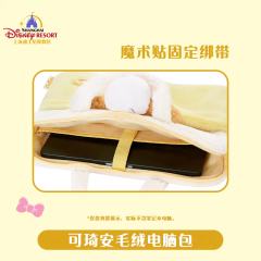 可琦安毛绒电脑包-资料图