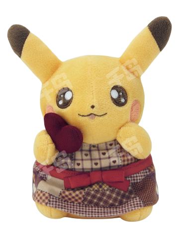 皮卡丘毛绒公仔