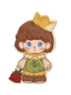 寻找玫瑰毛绒挂件