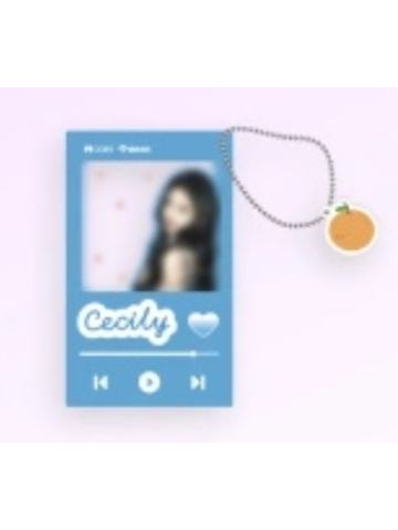 q音超会礼盒透卡挂件