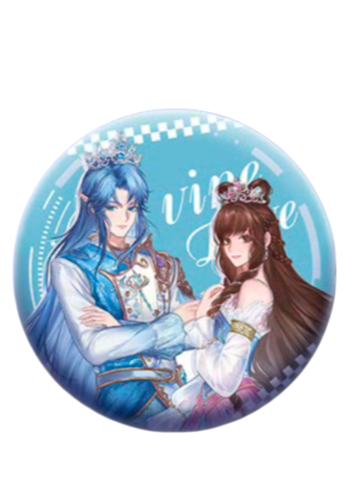 缔默&水帝7徽章-看东方限定第三弹